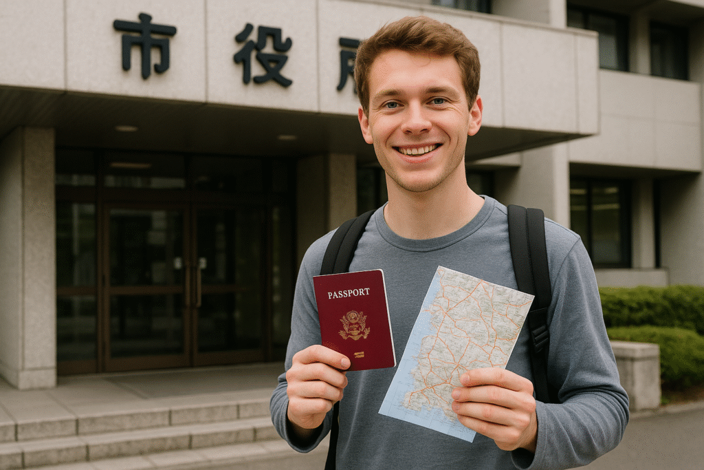 Our Guides - 3 Student arrival in Japan