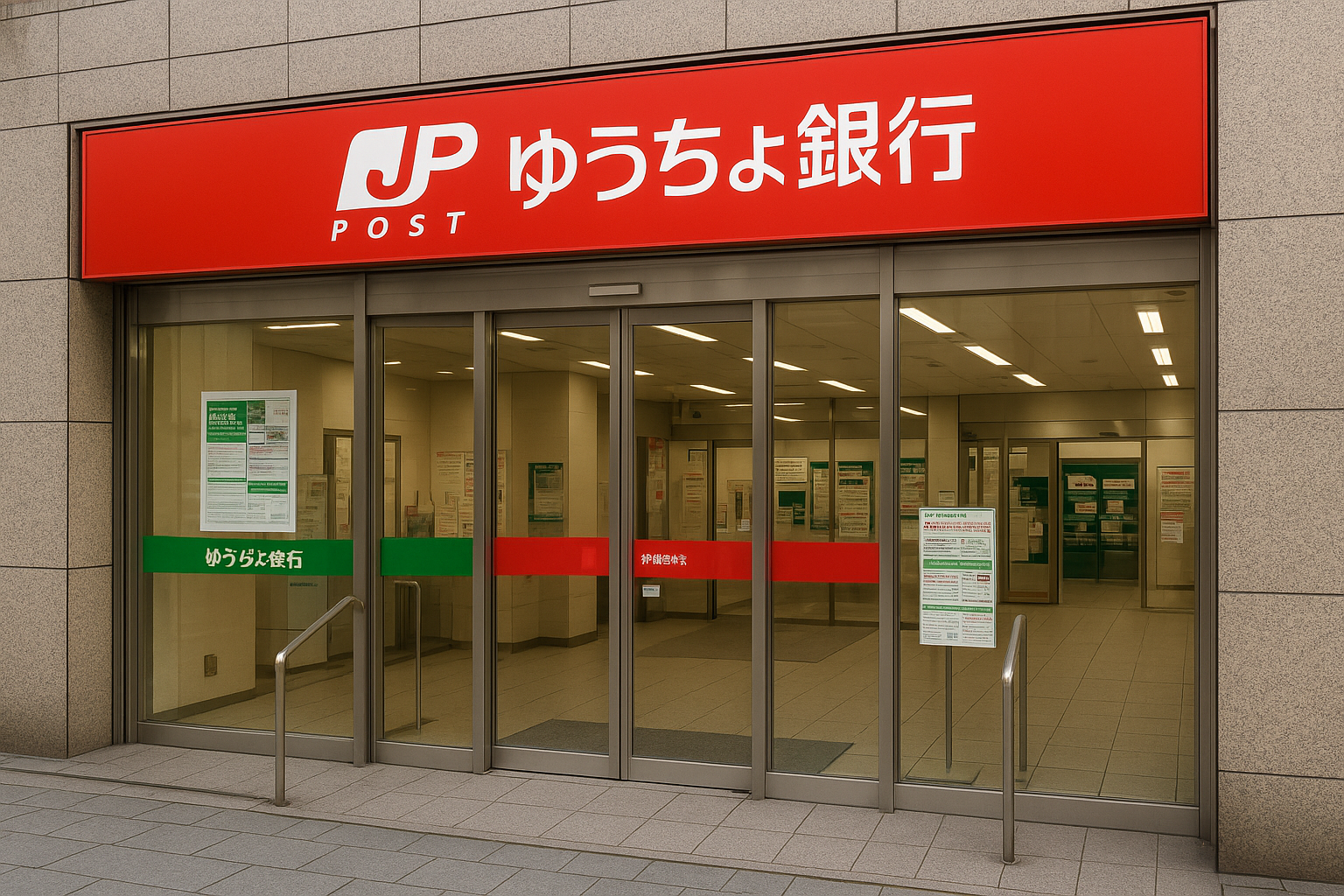 Our Guides - 4 Japan Post Bank Exterior